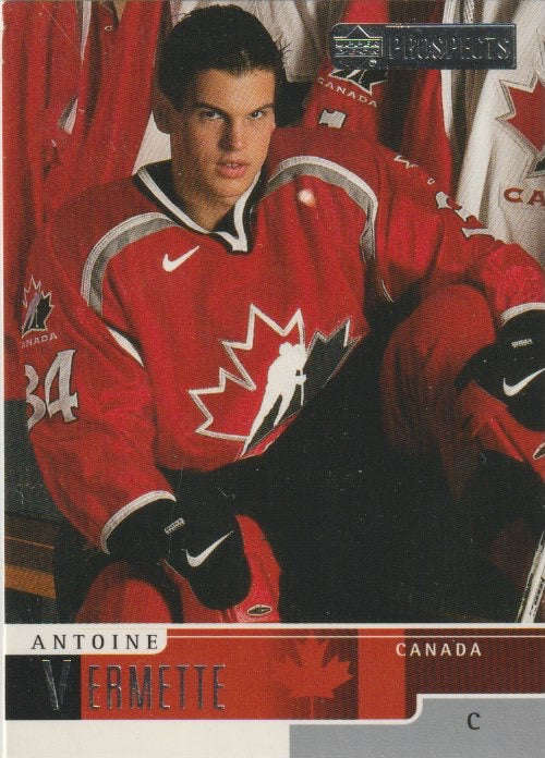 NHL 1999-00 UD Prospects - No 79 - Antoine Vermette