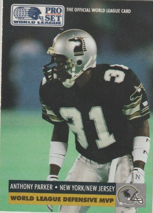 NFL 1991 ProSet - No 707 - Anthony Parker