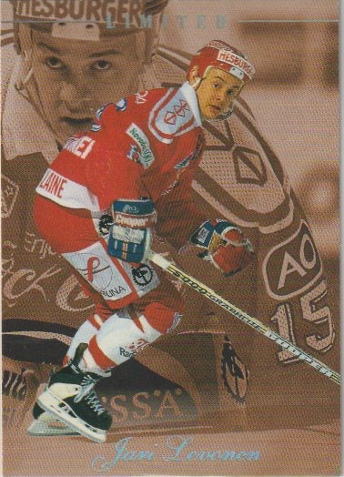 FIN 1995-96 Finnish SISU Limited - No 26 of 108 - Jari Levonen