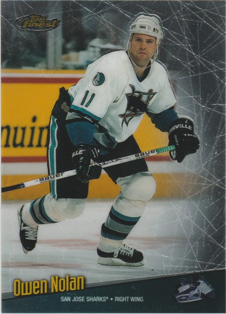 NHL 1998-99 Finest No Protectors - No 23 - Owen Nolan