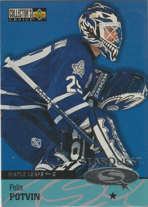 NHL 1997 / 98 Collector's Choice Star Quest - No SQ29 - Felix Potvin