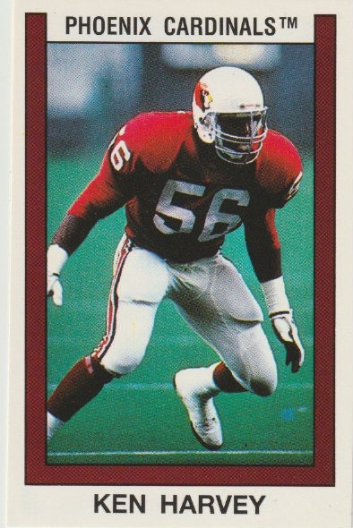 NFL 1989 Panini Stickers - No 144 - Ken Harvey