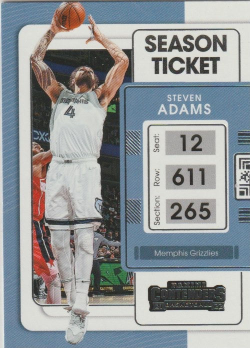 NBA 2021-22 Panini Contenders - No 92 - Steven Adams