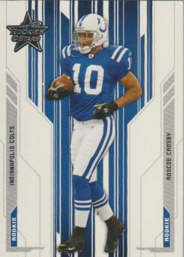 NFL 2005 Leaf Rookies and Stars - No 190 - Roscoe Crosby