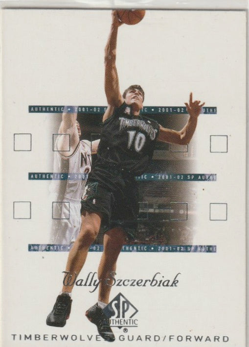 NBA 2001 / 02 SP Authentic - No 53 - Wally Szczerbiak