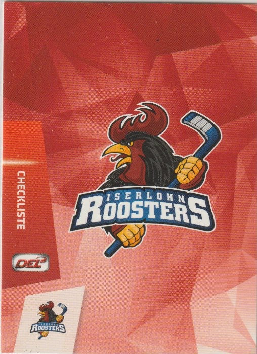 DEL 2014-15 CityPress - No 608 - Checkliste Iserlohn Roosters