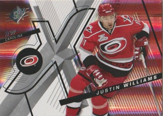 NHL 2008-09 SPx - No 81 - Justin Williams