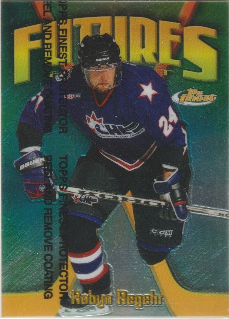 NHL 1998-99 Finest Futures Finest - No F15 - Robyn Regehr