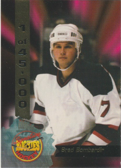 NHL 1995 Signature Rookies - No 66 - Brad Bombardir