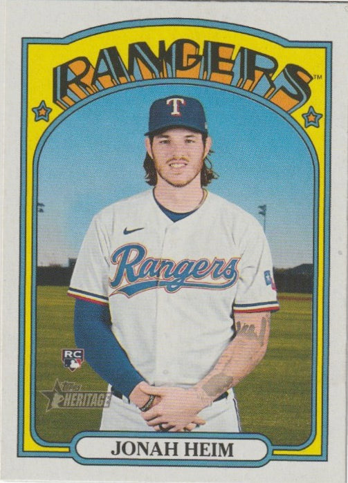 MLB 2021 Topps Heritage - No 620 - Jonah Heim