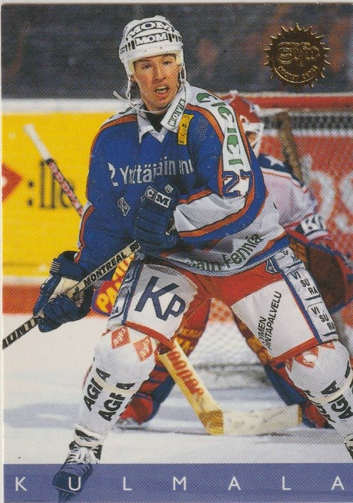 NHL 1995-96 Swedish Leaf - No 114 - Arto Kulmala