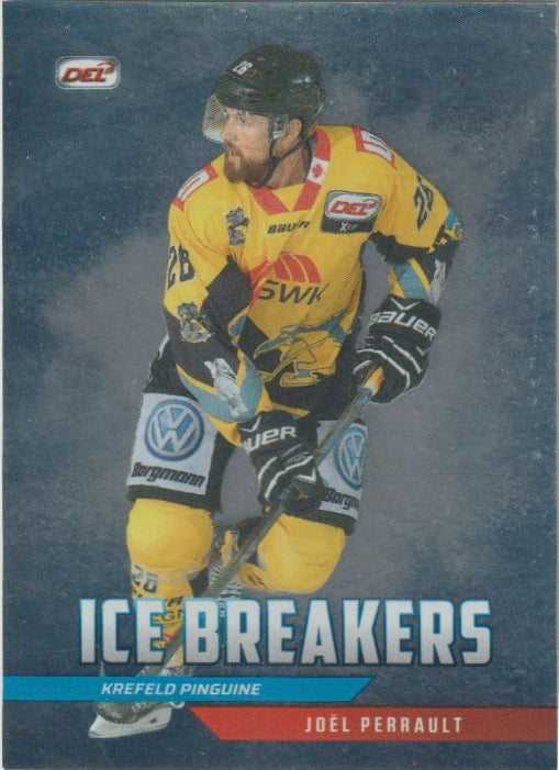 DEL 2014-15 CityPress Basic Set Ice Breakers - No IB08 - Joel Perrault