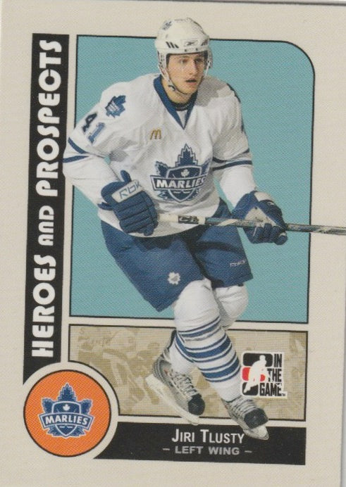 NHL 2008-09 ITG Heroes and Prospects - No 27 - Jiri Tlusty