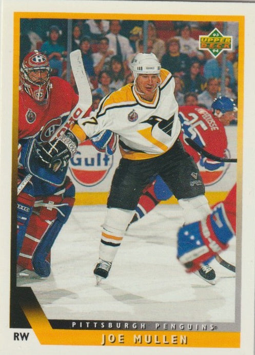 NHL 1993/94 Upper Deck - No. 186 - Joe Mullen