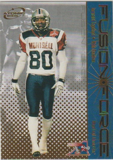 NFL 2003 Atomic CFL Fusion Force - No 4 - Jermaine Copeland
