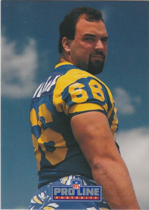 NFL 1991 Pro Line Portraits - No 129 - Tom Newberry