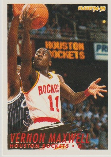 NBA 1994-95 Fleer European - No 88 - Vernon Maxwell