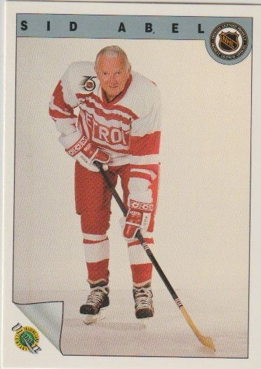 NHL 1991-92 Ultimate Original Six - No 66 - Sid Abel