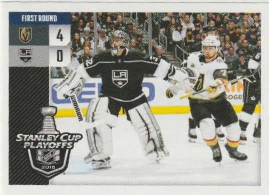 NHL 2018-19 Panini Stickers - No 548 - Vegas Golden Knights vs Los Angeles Kings