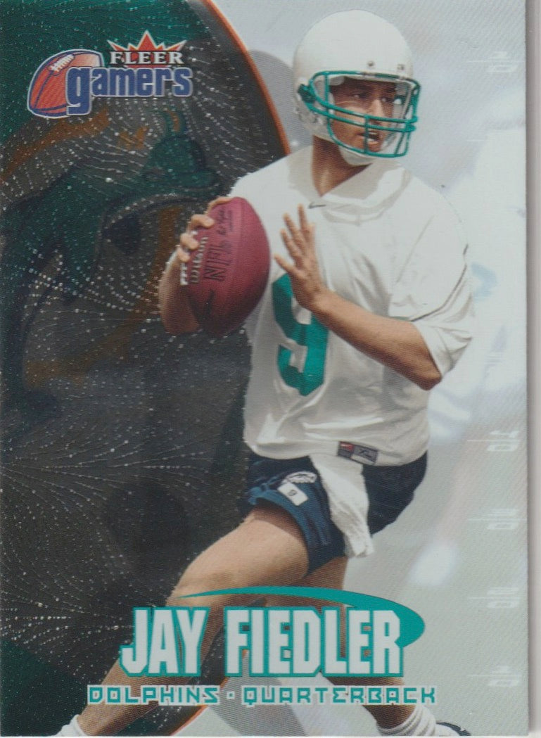 NFL 2000 Fleer Gamers - No 89 - Jay Fiedler