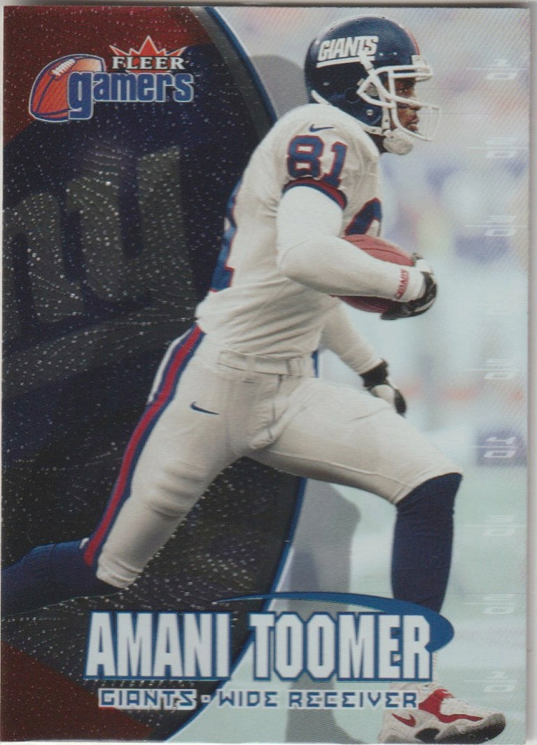NFL 2000 Fleer Gamers - No 93 - Amani Toomer