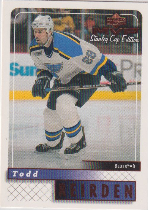 NHL 1999-00 Upper Deck MVP SC Edition - No 165 - Todd Reirden