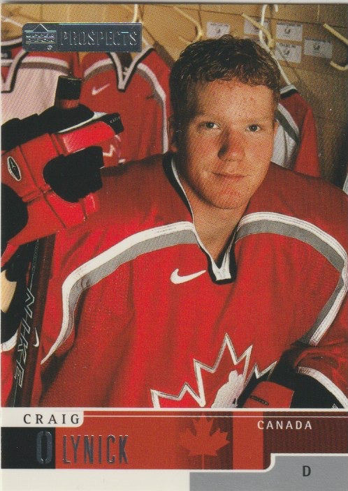 NHL 1999-00 UD Prospects - No 84 - Craig Olynick