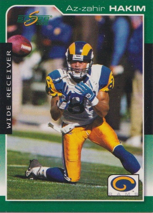 NFL 2000 Score - No 185 - Az-zahir Hakim