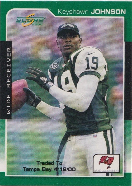 NFL 2000 Score - No 192 - Keyshawn Johnson
