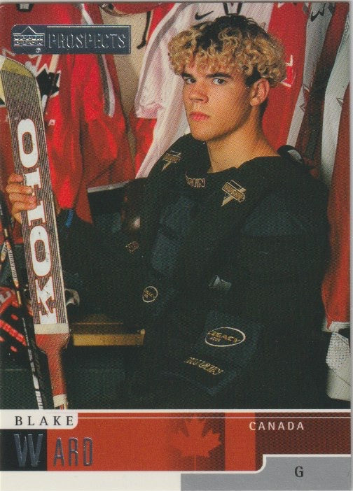 NHL 1999-00 UD Prospects - No 89 - Blake Ward