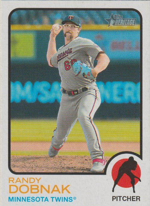 MLB 2022 Topps Heritage - No 536 - Randy Travis William Dobnak