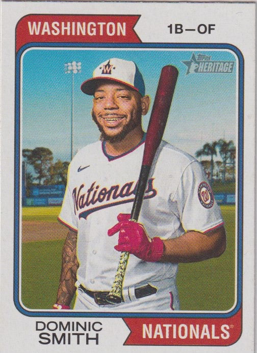 MLB 2023 Topps Heritage - No 42 - Dominic Smith