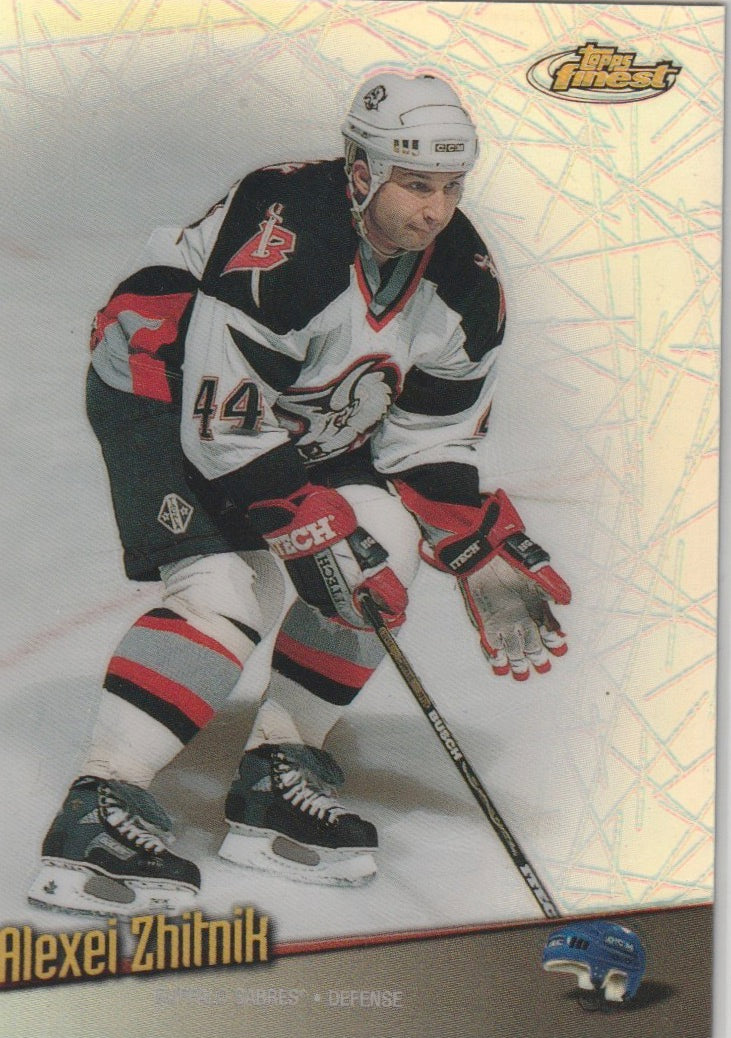 NHL 1998-99 Finest No Protectors Refractors - No 33 - Alexei Zhitnik