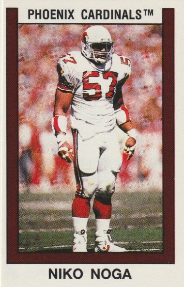 NFL 1989 Panini Stickers - No 147 - Niko Noga