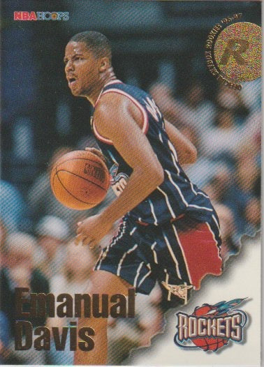 NBA 1996-97 Hoops - No. 284 - Emanuel Davis