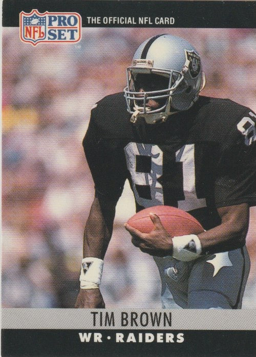 NFL 1990 ProSet - No 150 - Tim Brown