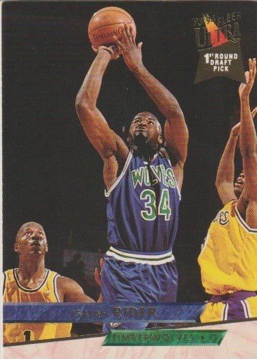 NBA 1993-94 Ultra - No. 292 - Isaiah Rider