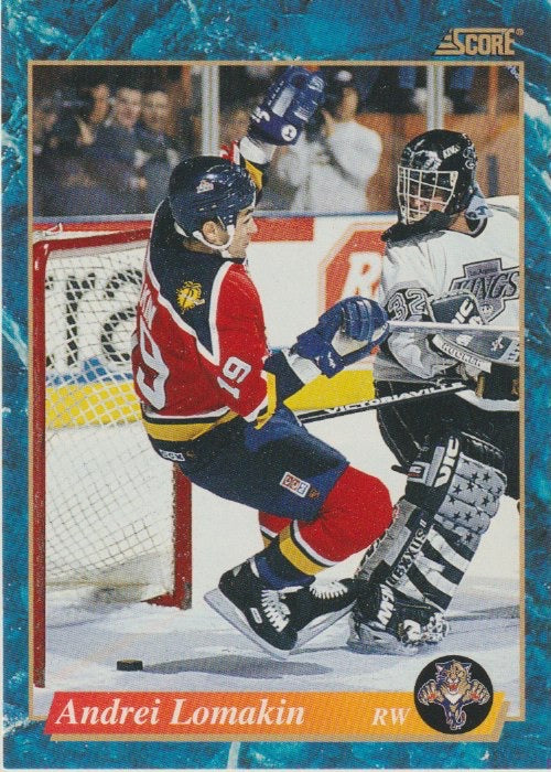 NHL 1993 / 94 Score - No 529 - Andrei Lomakin