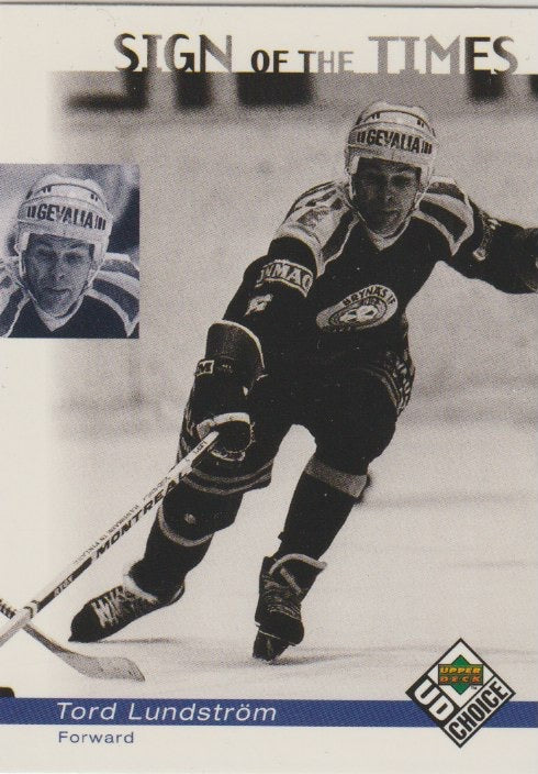 SHL 1998-99 Swedish UD Choice - No 206 - Tord Lundstörm
