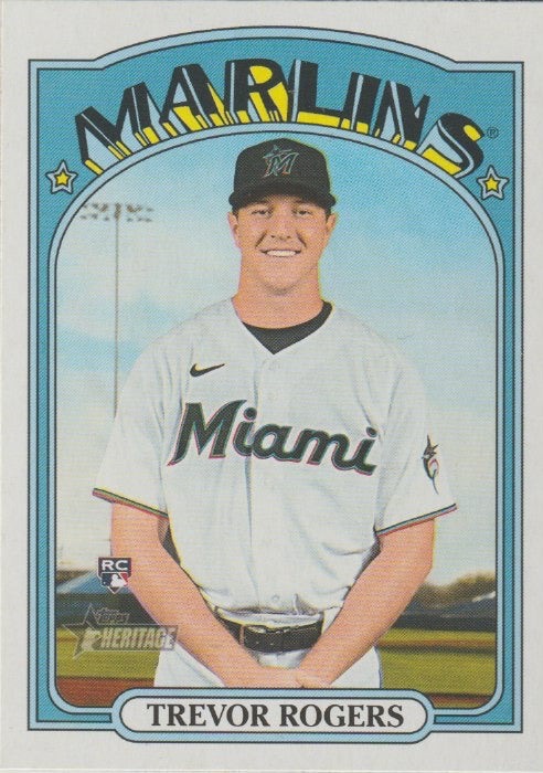 MLB 2021 Topps Heritage - No 563 - Trevor Rogers