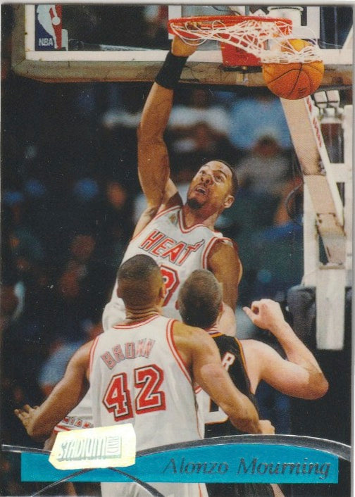 NBA 1997 / 98 Stadium Club - No 134 - Alonzo Mourning
