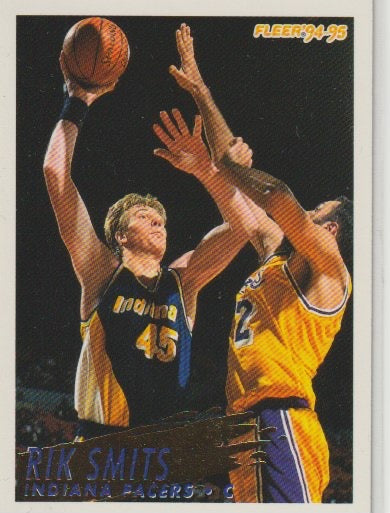 NBA 1994-95 Fleer European - No 66 - Rik Smits