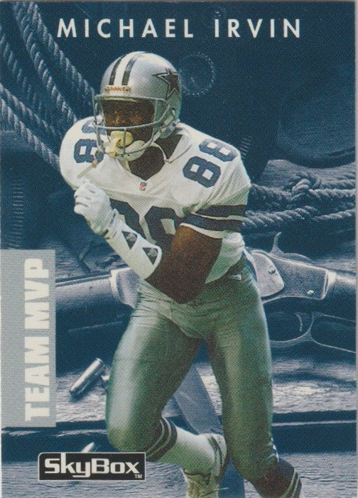 NFL 1992 SkyBox Prime Time - No 176 - Michael Irvin