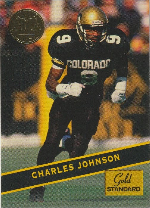NFL 1994 Signature Rookies Gold Standard - No 38 - Charles Johnson