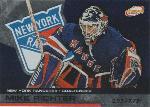 NHL 2002-03 Atomic Hobby Parallel - No 69 - Mike Richter