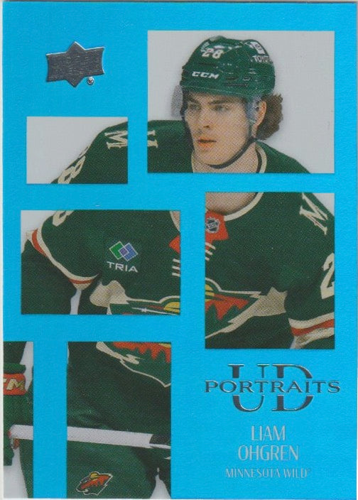 NHL 2024-25 Upper Deck UD Portraits - No P53 - Liam Ohgren