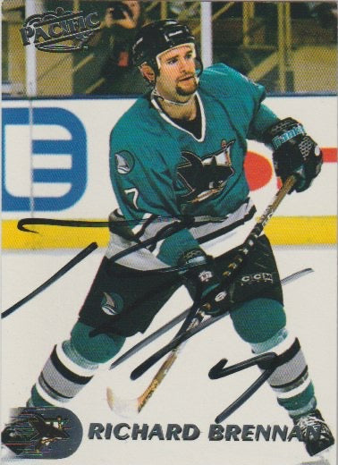 DEL/NHL 1998-99 Pacific - No 377 - Richard Brennan