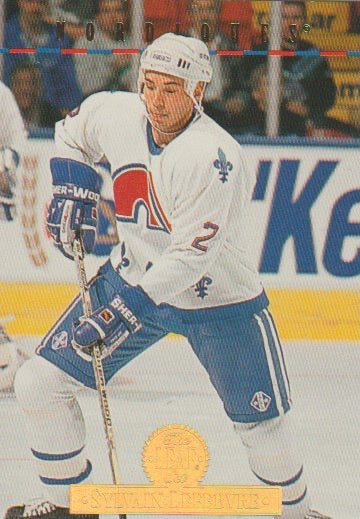 NHL 1994 / 95 Leaf - No 508 - Sylvain Lefebvre