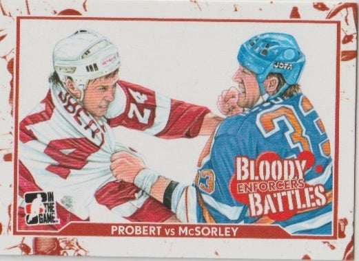 NHL 2011-12 ITG Enforcers - No 62 - Probert / McSorley