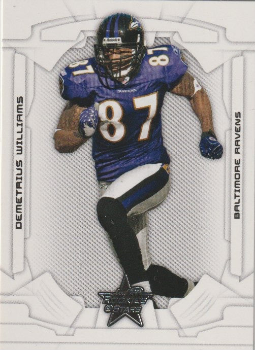 NFL 2008 Leaf Rookies and Stars - No 9 - Demetrius Williams